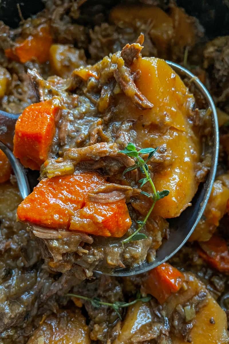 SLOW COOKER GUINNESS BEEF STEW • Bites In The Wild