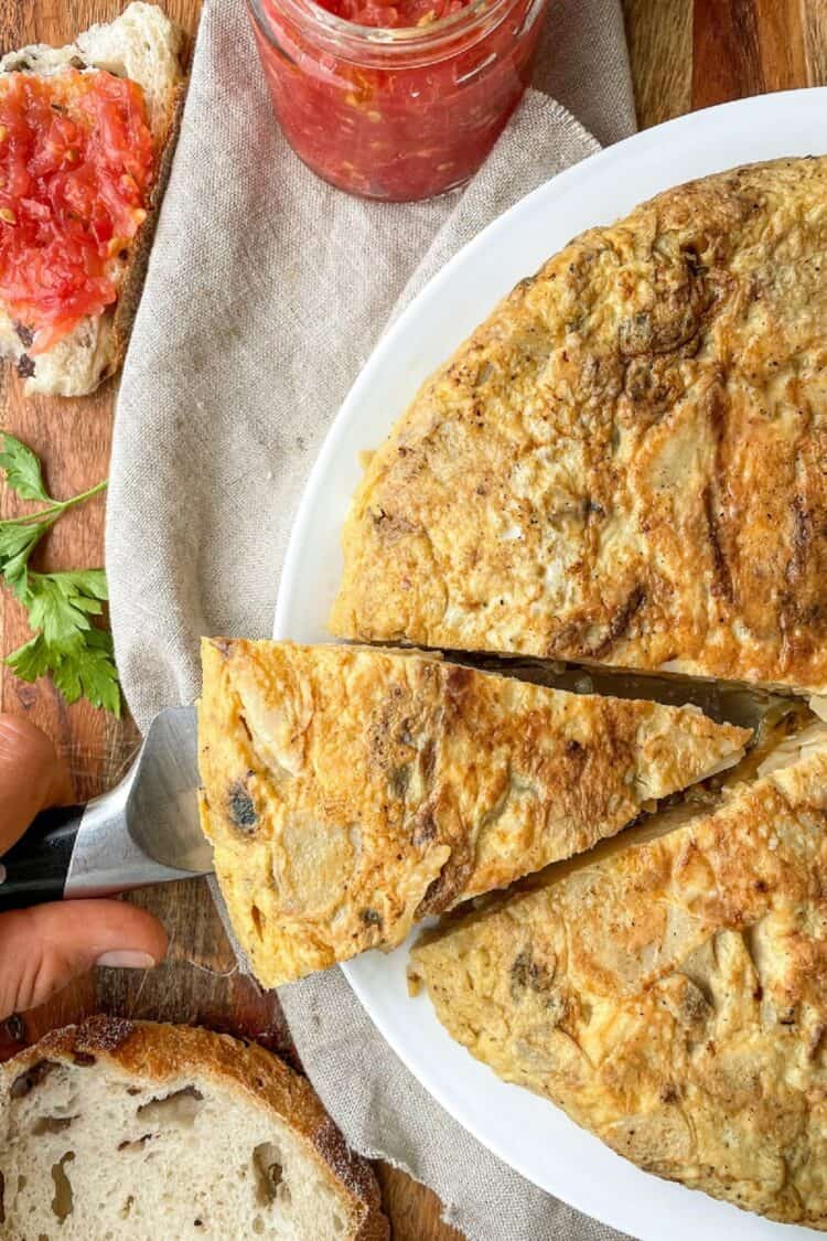 Spanish Tortilla Made Healthy • Bites In The Wild