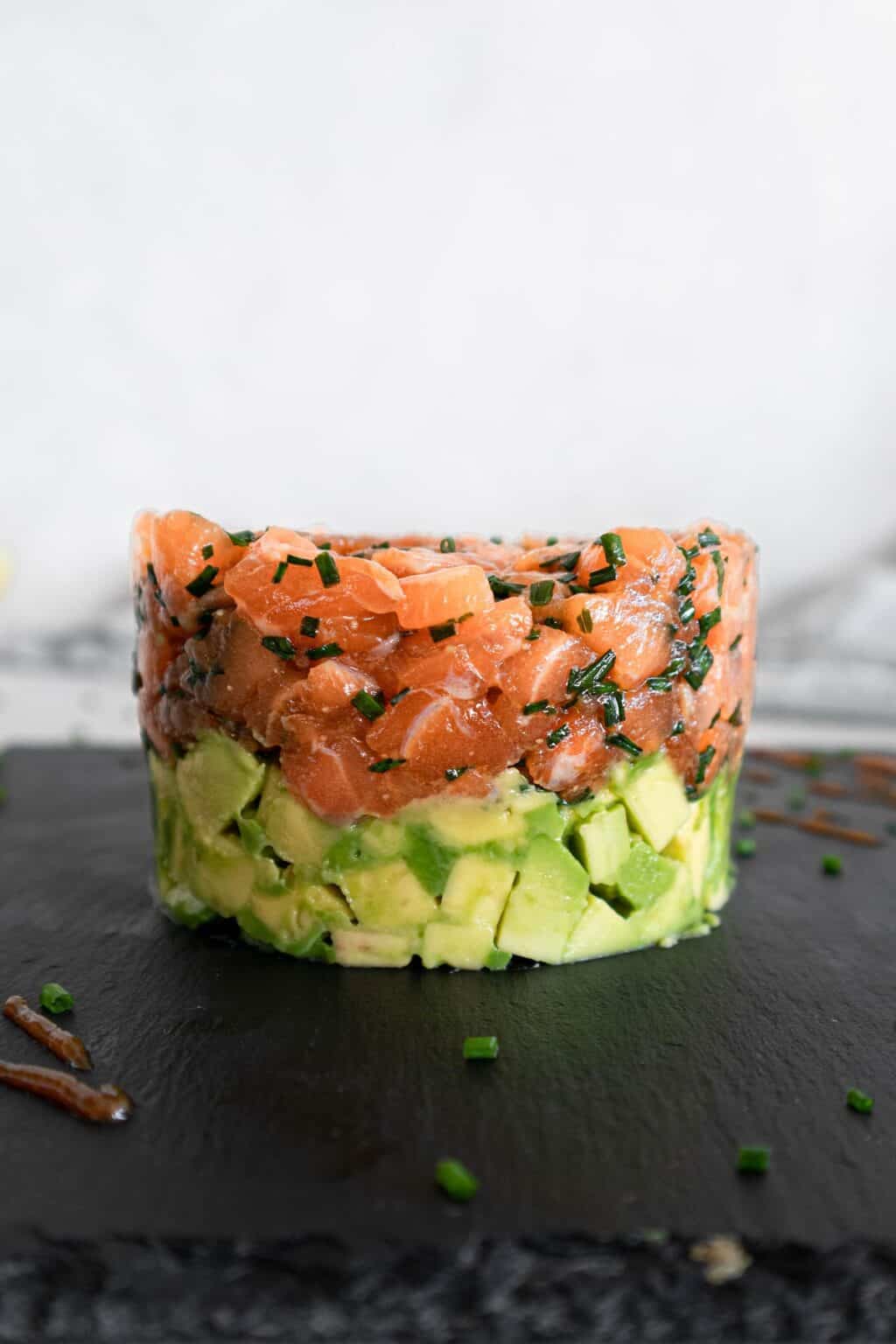Salmon Avocado Tartare (With MisoTamari Sauce) • Bites In The Wild