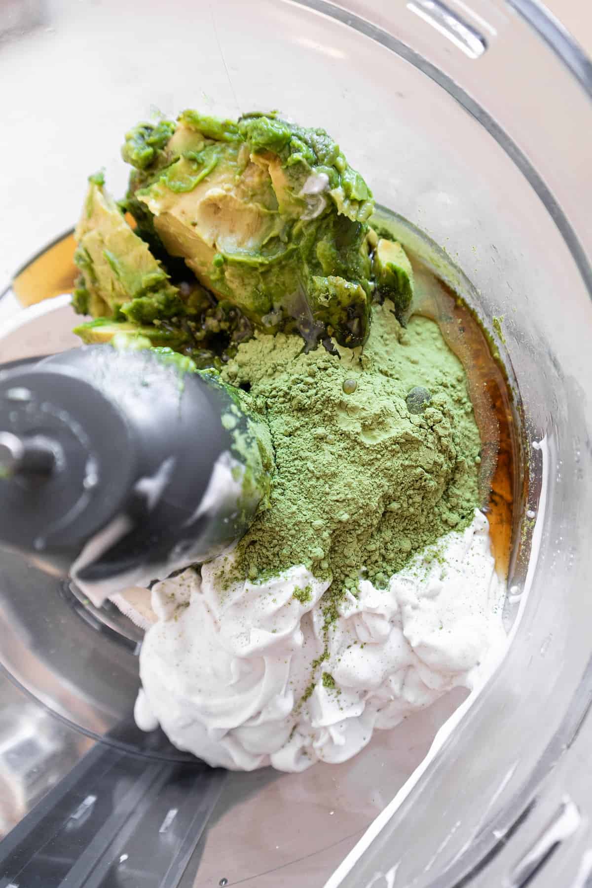 Blend all the ingredients in a food processor