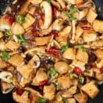 Authentic Thai mushrooms stir-fry recipe