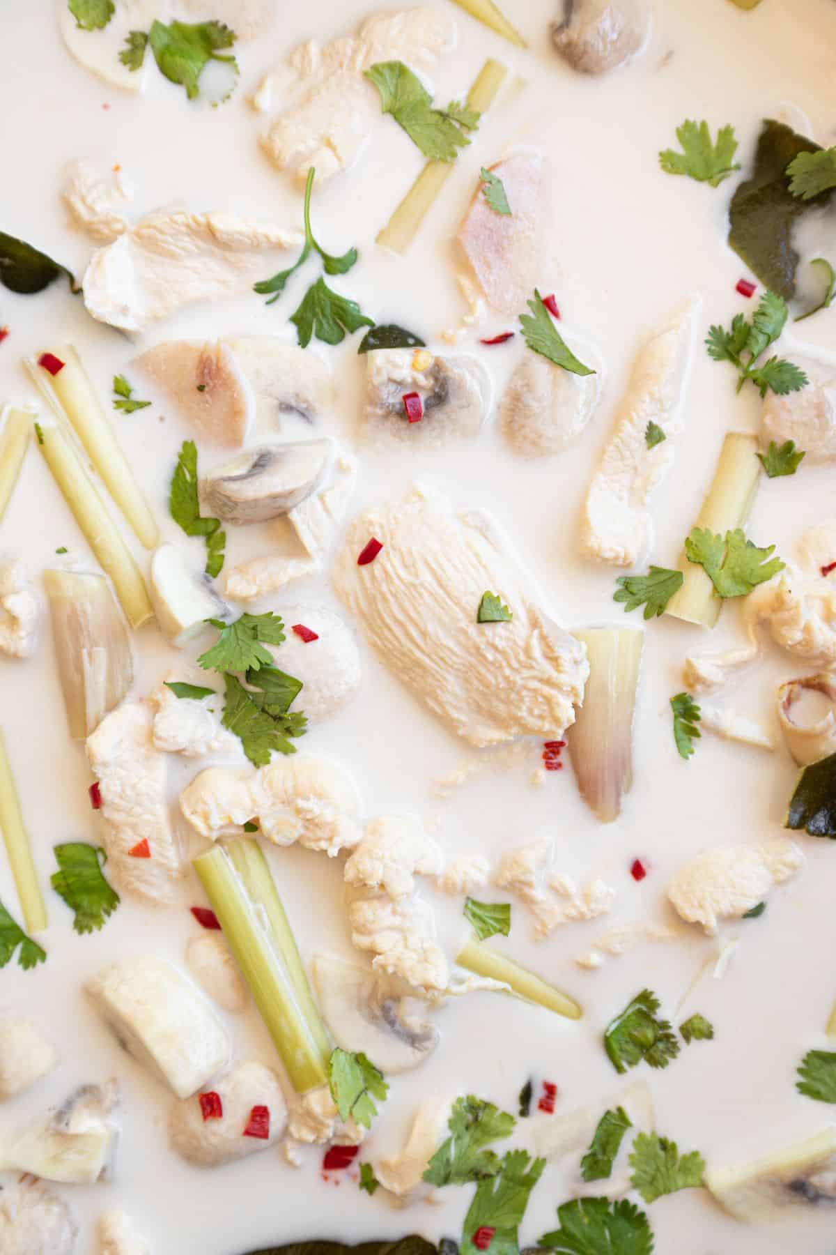 Thai coconut lime chicken recipe