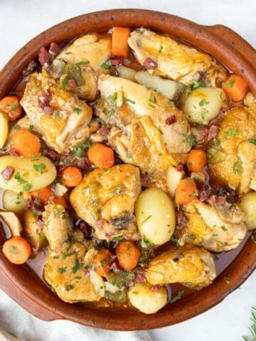 Spanish chicken stew recipe feature